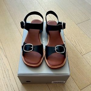 Everlane leather sandals, size 8